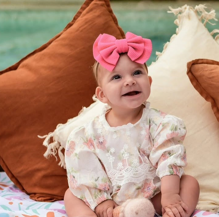 Bubble Bow Headband