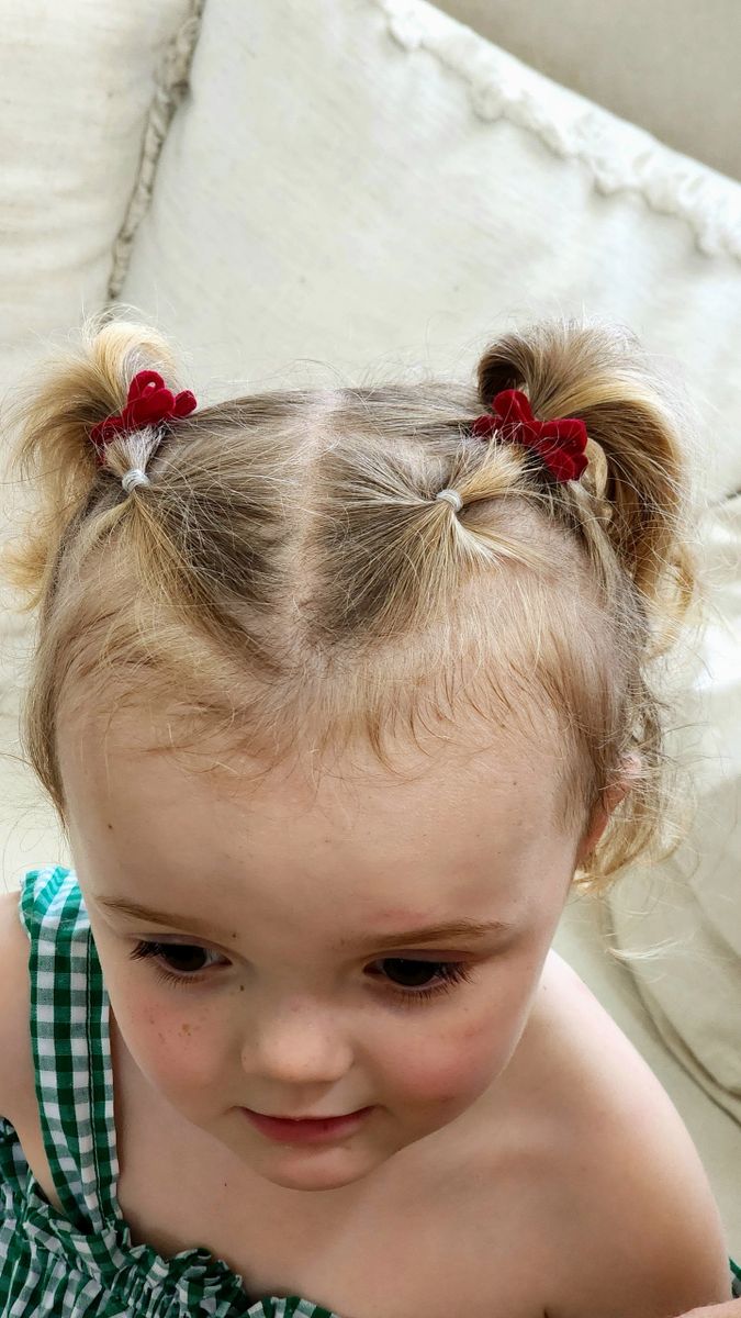 Velvet Bow Clips