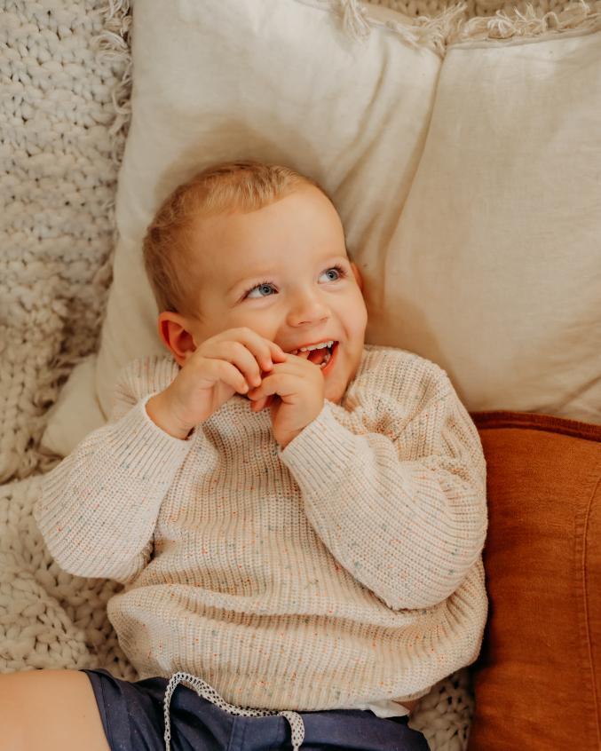 Speckled Knit Jumper