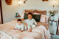 Oatmeal Striped Knit Set