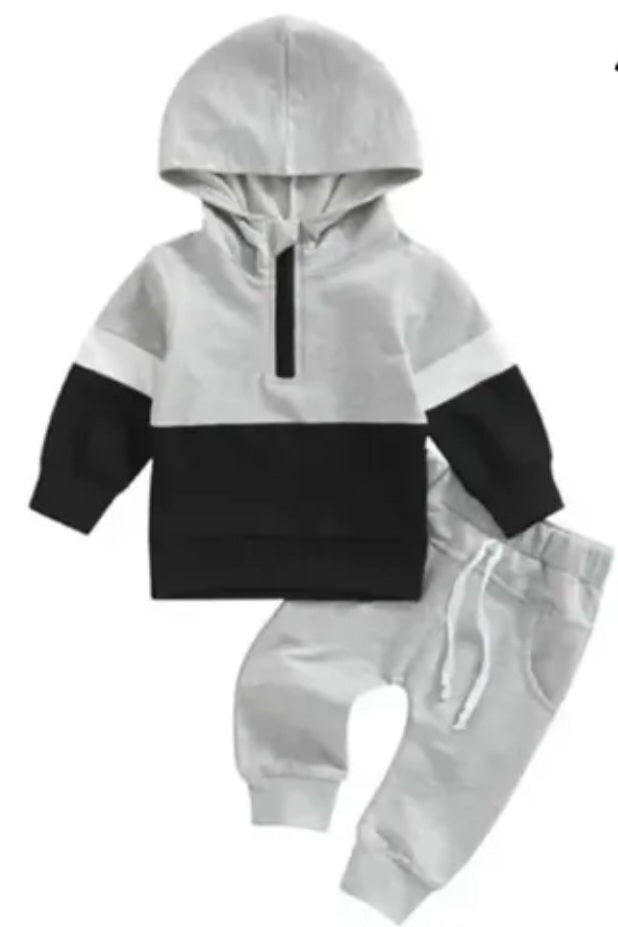 Grey Tracksuit Set